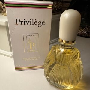 ORIGINAL Privilège Eau de Toilette Spray, New Old Stock, Retired 3.3oz Perfume